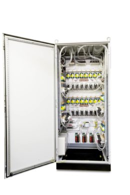 32-point CO monitoring system:  Inside of Pump/Filter enclosure