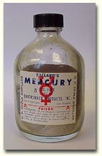 Mercury bottle