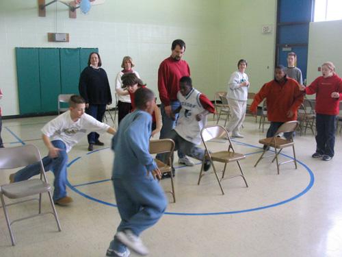 Musical chairs--too many people?